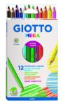 GIOTTO Színes ceruza GIOTTO mega jumbo 12 darabos (2256 00) - irodaszerwebaruhaz