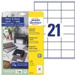 AVERY Etikett AVERY 3481-10 70x41mm univerzális 240 címke/doboz 10 ív/doboz (3481-10) - irodaszerwebaruhaz