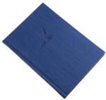 REALSYSTEM Vendégkönyv REALSYSTEM Fashion A/4 144 lapos sima kék (5200-04) - irodaszerwebaruhaz