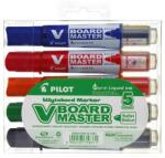 Pilot Táblamarker PILOT V-Board Master Medium BeGreen kerek 5 db-s készlet (WBMA-VBM-M-S5)