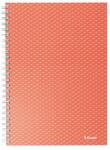 Esselte Spirálfüzet vonalas ESSELTE A/5 80 lapos Colour Breeze korall (628473) - irodaszerwebaruhaz