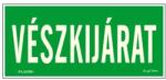 Gungl Dekor Matrica Vészkijárat zöld "F (310 / 10) - irodaszerwebaruhaz