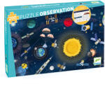 DJECO Megfigyeltető puzzle - A világűr, 200 db-os - The space + booklet