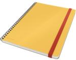 Leitz Spirálfüzet kockás LEITZ B/5 80 lapos Cosy Soft Touch keményfedeles melegsárga (44840019)