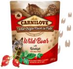 CARNILOVE nedves sertéseledel, 0, 3 kg, vaddisznó, csipkebogyó