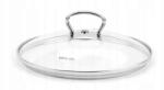 Belis 18 cm átmérőjű üvegfedő rozsdamentes acél fogantyúval (486873)