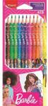 Maped Színes ceruza készlet 12 db-os háromszög alakú - Barbie (IMAB862207)