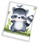  Mosómedve Little Bandit coral fleece polár takaró 110x140cm (CBX231137KNL) - oliviashop