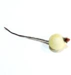 Csillámos drótos bogyó - törtfehér. Átmérője: 1 cm. Az ár egy darabra vonatkozik