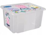 Keeeper Peppa Pig tárolódoboz 55, 5x40x30cm, 45l, Ph fedéllel (1223900119400)