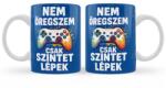 Nevesajándék Gamer Szülinapi Bögre - Nem öregszem csak szintet lépek (B1354)