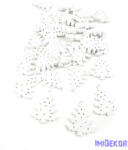  Apró fa dekor karácsonyfa