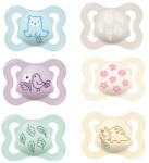 MAM Játszócumi Supreme, dupla, megújult! szilikon lapított (méret: 1) 0+ hó (2 db/cs) - babybear