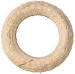 Valex Decor Szizállal bevont széna koszorúalap 15cm/3cm - Fehér (KA2-15F)
