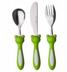 BANQUET Frog Ph nyéllel ellátott gyerek evőeszközkészlet 3 darabos (41WF1143PCS)