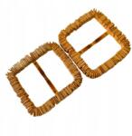 Miju Dekoratív Műanyag Csat Fa Mintázattal (Klamra Dekoracyjna)