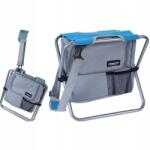 Redcliffs Összecsukható kempingszék hűtőtáskával kék-szürke (489014)