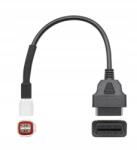  Adapter kábel adapter OBD2 16pin 4pin motorkerékpár Yamaha Autokomp (Adapter motocyklowy OBD2 16PIN YAMAHA 4PIN)