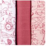 XKKO biopamut pelenka, 70×70cm, rózsaszín keverék (CTN070014)