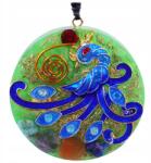  Nyaklánc Orgonit Természetes Kövek Ametiszt Türkiz Lazurit Lapis Lazuli (Naszyjnik Feniks Luminescencyjny orgonit)