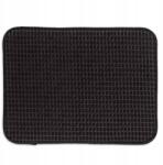 Kela Rapida vízelvezető szőnyeg 100% poliészter fekete 50, 0x38, 0cm (KL-11727)
