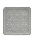Kela Zuhanyszőnyeg Kreta Pvc szürke 55x55cm (22368)