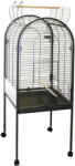 duvoplus (-10%) Volier Pentru Papagali Junior Xxlight, 55x55x143 cm, Gri, 498 120