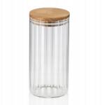 Kela Dorothea tárolóedény üveg átlátszó 18, 0cm 9, 0cm 0, 9l (KL-15283)