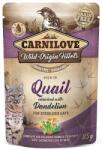 CARNILOVE Fürj és pitypang nedves macskaeledel fürjjel 24 x 85 g