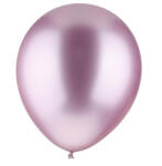 Flippy Set 12 Baloane, Flippy, din Latex Chrome, 13 cm, Mov Deschis (teo-162089)