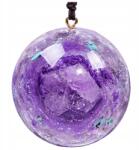  Nyaklánc Medállal Orgonit Ametiszt Gyönyörű Ajándék Orgon Jó Közérzet (Naszyjnik orgonitowy AMETYST TURKUS 4612)