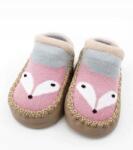 MilaBaby Rugalmas Óvodai Papucs Csúszásgátló Rózsaszín Bézs 13Cm 6-12Mcy Eu 18/19 (#C900N-2)