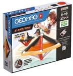 Geomag E-motion: set de 32 de piese Jucarii de constructii magnetice