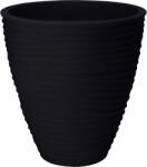ProGarden Bordázott kültéri növénytartó 40 cm antracit (KO-Y54201710)