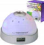 Esperanza Ébresztőóra Csillag projektor kijelzővel Ajándék Esperanza fehér 9, 8cm (Zegar Budzik Projektor 1x)