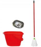  felmosófej készlet 13l ovális Piros/közepes szalagok 140g Ba (280974)