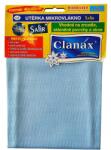 Clanax Safír svéd üvegtisztító kendő, 40x40cm, 290g, mikroszálas, alkalmas tükrök, üvegfelületek és ablakok tisztítására (81794)