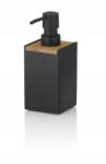 Kela Szappanadagoló Cube polirezin fekete 300 ml (KE-23689)