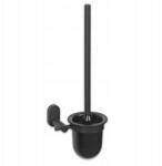 Kela Wc kefe Alessio rozsdamentes acél 18/10 fekete 15, 0x12, 0x43, 0cm (KL-22749)