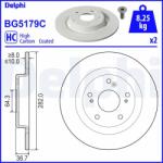 DELPHI Disc frana DELPHI BG5179C (BG5179C) - fixbox