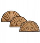  gumi+kókusz szőnyeg 45x75cm, félkör, dekorok keveréke (432085)