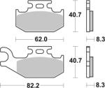 BREMBO Set placute frana BREMBO 07GR74SD (07GR74SD)