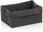 Kela Kosár Fay 26x19 cm sötétszürke filc (KL-24461)