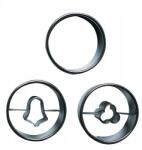 Smolik Cukorkavágó Wheel sima 3 darabos készlet (786/V)