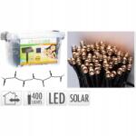 ProGarden Napelemes fénylánc meleg fehér 400 Led 24 m (KO-DX9520010)