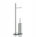 Kela Wc szett Lucido rozsdamentes acél 25x13x76, 5cm (22698)