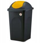 Stefanplast Multipat konténer 60l négyzet alakú Piros/sárga fedéllel Ph (LT60)