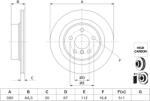 Bosch Disc frana BOSCH 0 986 479 J70 (0 986 479 J70) - automobilus