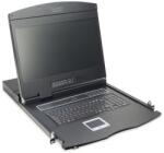 ASSMANN Digitus 19" KVM Konsole 19"TFT 1Port KVM суич (DS-72211-1GE)