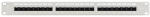 Lanberg patch panel 24 port 1U 19" CAT. 6 utp with cable organizer grey (PPU6-1124-S)